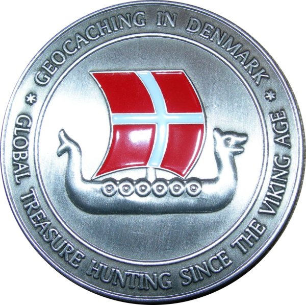 Officiel dansk geocoin 2006