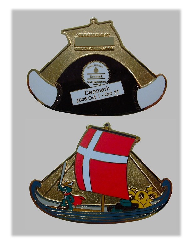 Vikingeskib coin fra Groundspeak